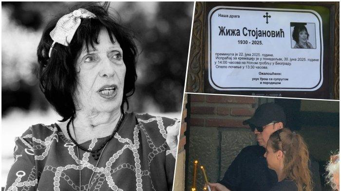 ON JE PRVI STIGAO NA NOVO GROBLJE: Veliki prijatelj Žiže Stojanović TUGUJE U CRNINI I PALI SVEĆU, otkrio da joj je ovo ostala najveća ŽAL... (FOTO)