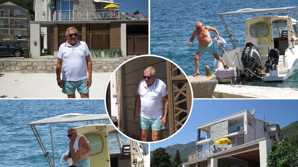 MILOŠ BOJANIĆ NAS JE UGOSTIO U VILI U BAOŠIĆIMA Pevač uživa na brodu, prisetio se "Farme", a tu mu je i 24 godine mlađa žena: "Dolazi mi sin i unuke sa momcima"