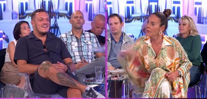 MILENA KAČAVENDA SE UNEREDILA USRED EMISIJE UŽIVO?! Mreže gore, rijaliti učesnica ustala, a fleka na pantalonama evidentna: Ne brani je, ali...