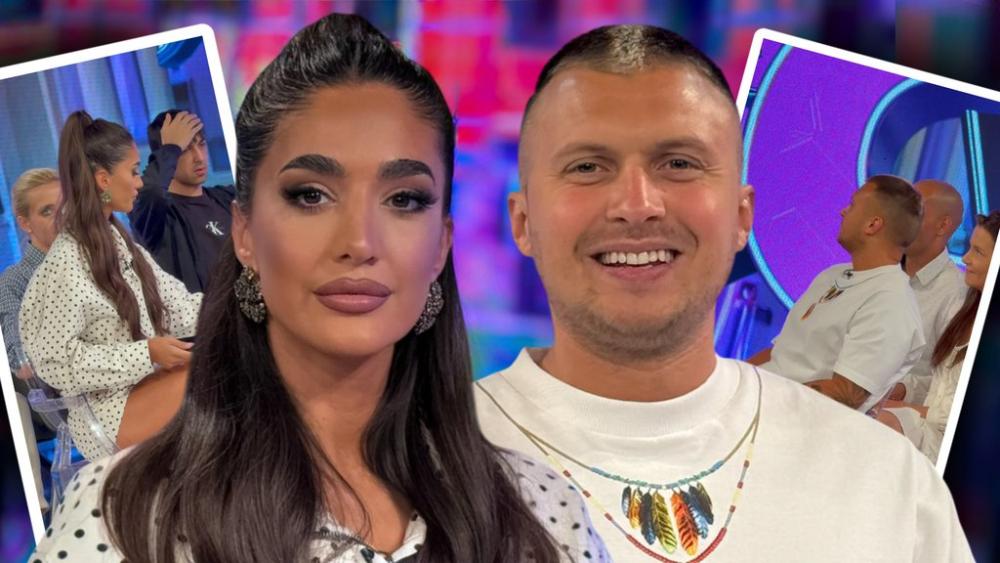 ŠOK: Evo šta su Anđela i Karić radili tokom reklama u sinoćnoj emisiji! Ovo niko nije očekivao (VIDEO)