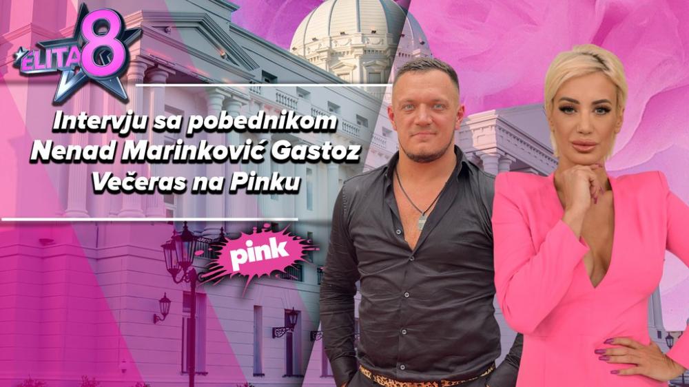 NA TV PINK POČINJE EKSKLUZIVNI INTERVJU S POBEDNIKOM ELITE 8: Gastoz spreman da otvori dušu Dušici nakon superfinala, a onda kreće tradicionalna žurka u Šimanovcima!