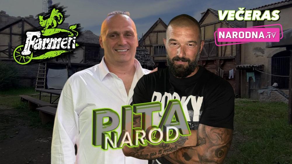 FARMERI STIŽU U NAROD PITA! Vreme je za suočavanje Lakića i Saleta Luksa, pratite uživo od 20h na Narodnoj TV!