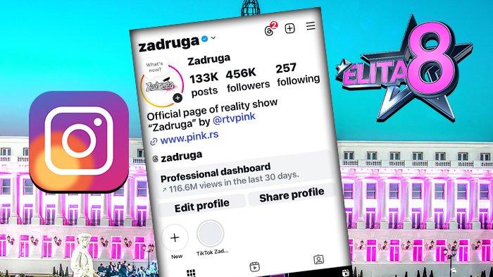 BROJKE GOVORE SVE! Zadrugin Instagram profil u poslednjih mesec dana pregledan 117 MILIONA PUTA (FOTO)