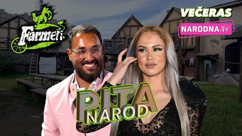 Uživo od 20h na Narodnoj televiziji: U emisiju FARMERI - NAROD PITA stižu Rea i Peca, spremni da otkriju sve o bivšim cimerima