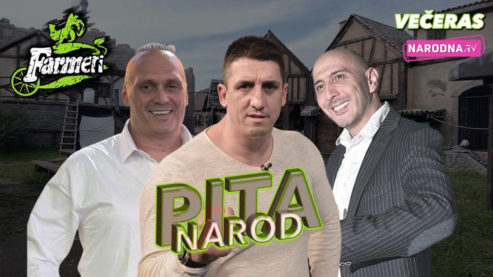 Uživo od 20h na Narodnoj televiziji: U emisiju FARMERI - NAROD PITA stižu Kristijan, Conja i Sale Luks