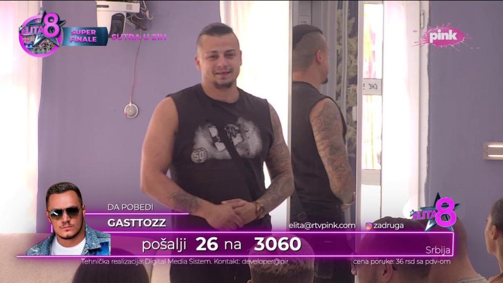 OVO NIJE OČEKIVAO?! Terza presrećan što ima PODRŠKU porodice i prijatelja, poručio im da mu sutra na finalu donesu JEDNU STVAR (VIDEO)