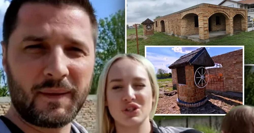 Kuća s bazenom i sobom kao stan: Luna i Marko prave porodični raj na imanju veličine fudbalskog terena