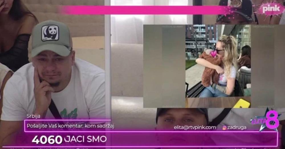 9 dana pred finale Terza prvi put video ćerku Barbaru! Slomio se, guši se u suzama: "Kajem se za sve!"