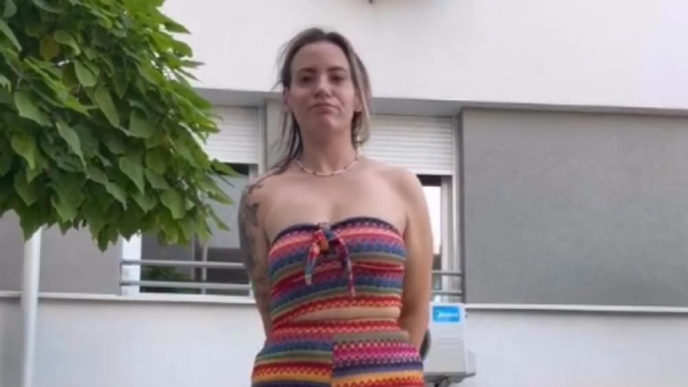 Žena Kristijana Golubovića je ovako izašla na ulicu: "To mi nije bila namera"