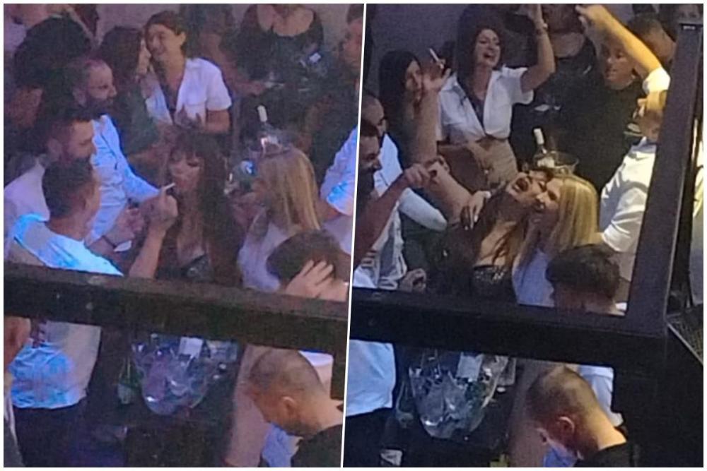 MILJANA KULIĆ S PLJESKAVICE PRAVO U PROVOD U LESKOVCU! U klubu napravila haos: Muškarci joj pale cigare, SVI južnjaci oka nisu skidali s Nišlijke (PAPARACO)