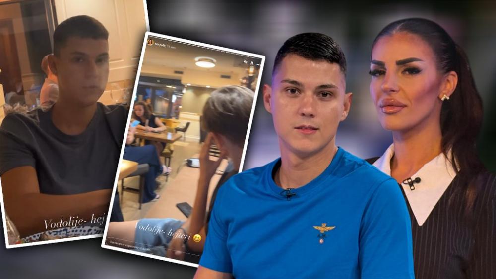 KAO PRAVA PORODICA! Ena i Peja otišli na večeru sa njenim sinom, ona otkrila svaki detalj, evo koliko se njih dvojica dobro slažu (VIDEO)