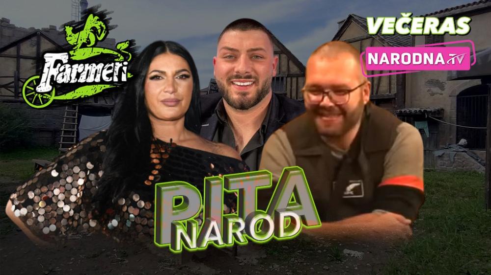 PAKLENA TROJKA! Uživo od 20h na Narodnoj televiziji: U emisiju FARMERI - NAROD PITA stižu Jakšićka, Runjo i Stefan