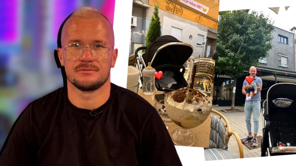 MUNJEZ SE NE ODVAJA OD SINA! Podelio emotivne fotke sa naslednikom, pa mu predvideo uspešnu sportsku karijeru (FOTO)