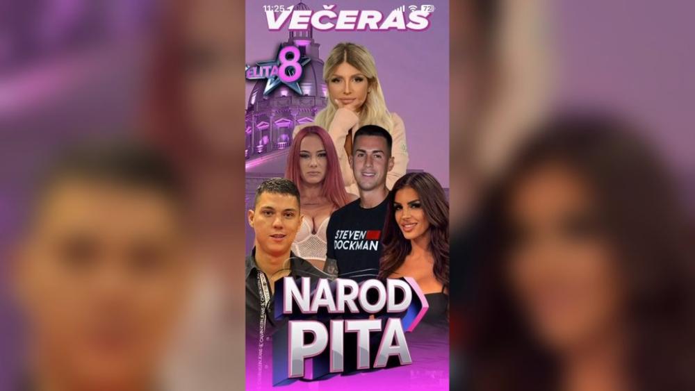 VEČERAS NA TV PINK: Novo izdanje emisije NAROD PITA 📺🤩