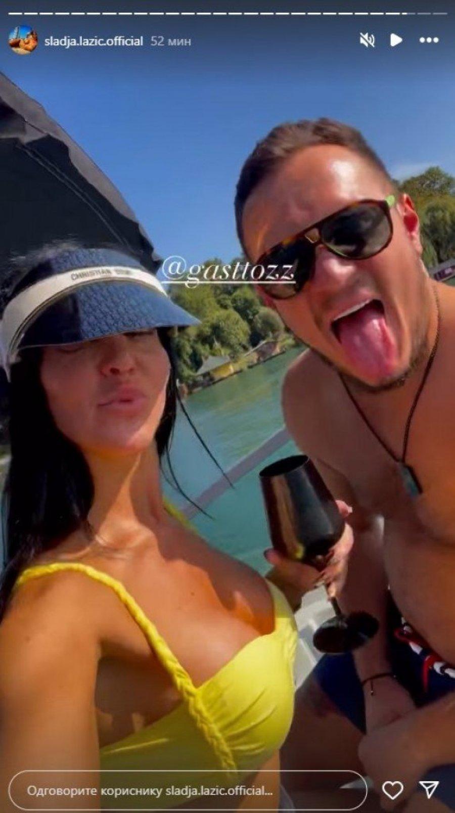 ŠOK! ISPLIVAO SNIMAK SLAĐE I GASTOZA NA JAHTI, EVO ŠTA SU RADILI! Poršelina spomenula Soraju, pa pokazala vrelu zadnjicu! (VIDEO)