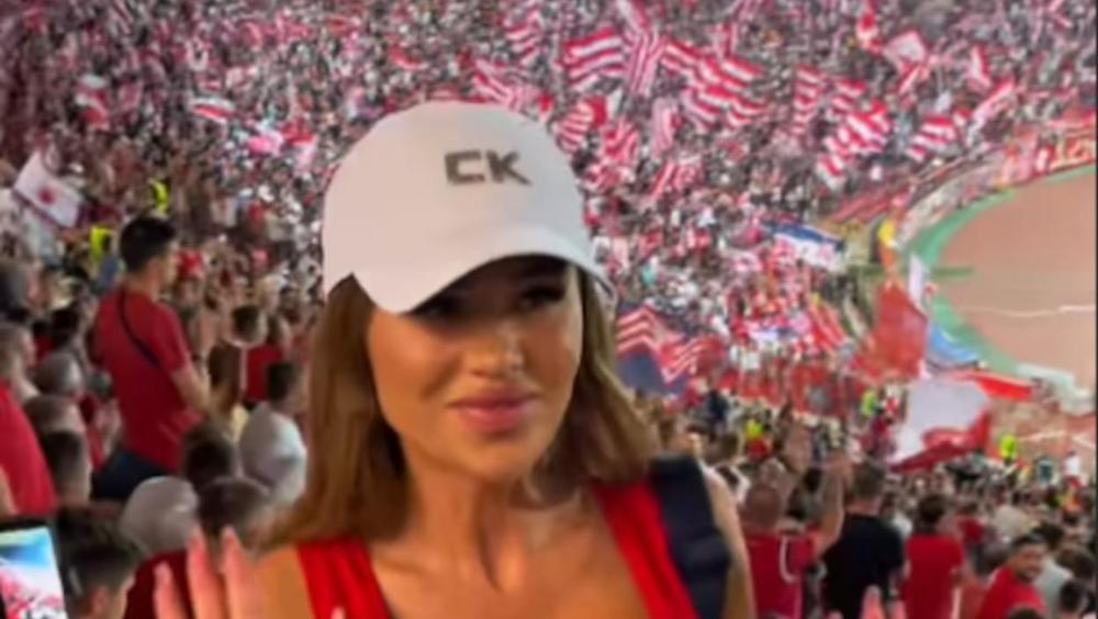"Ona voli Zvezdu" Stanija Dobrojević na Marakani pokazala ubitačan dekolte i rođenog brata