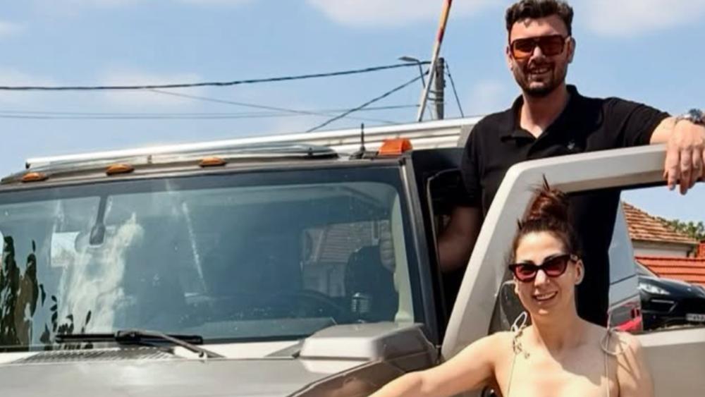 Nadežda Biljić i Toma Panić u avanturi: Krstarenje ovim tenkom