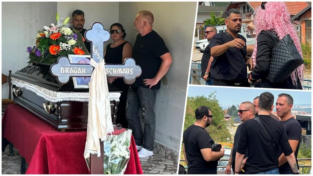 Potresne scene na groblju u Sremčici: Bora Santana danas sahranjuje oca, porodica neutešna u kapeli, podršku mu pružio OVAJ bivši cimer (FOTO+ VIDEO)