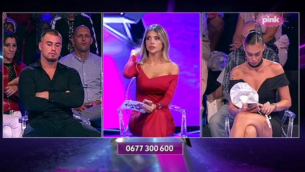 Mina Vrbaški na nacionalnoj televiziji u programu uživo optužila Viktora za nasilje: "Vređao me i davio, njegova tetka je doletela..."