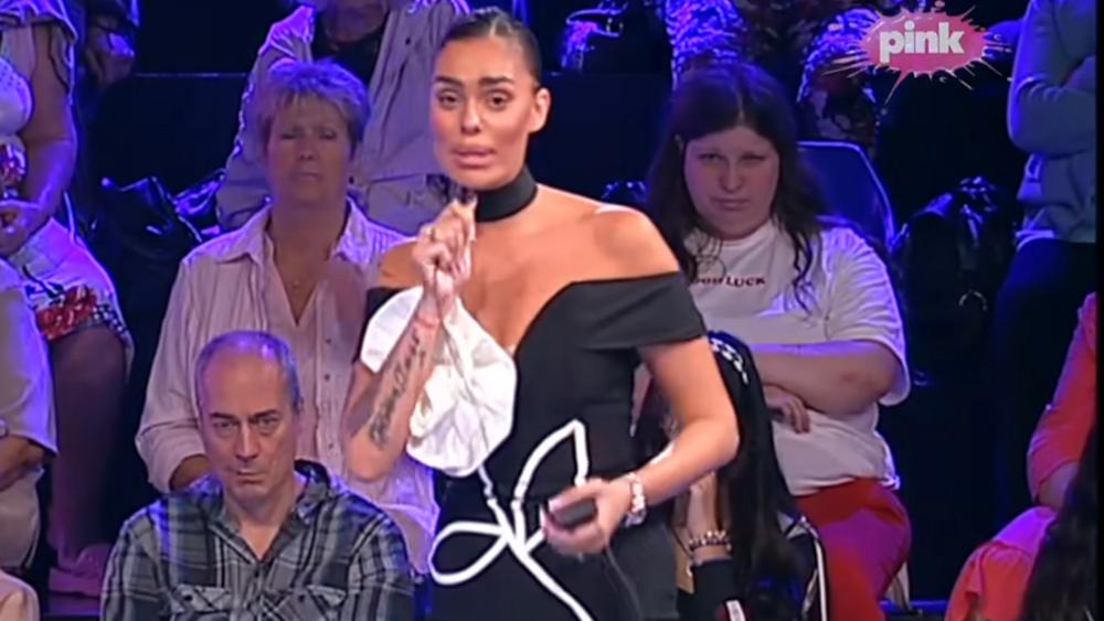 "Sram da vas bude!" Mina Vrbaški napravila lom na televiziji Pink, vrištala, vređala kuću, pa napustila emisiju (VIDEO)