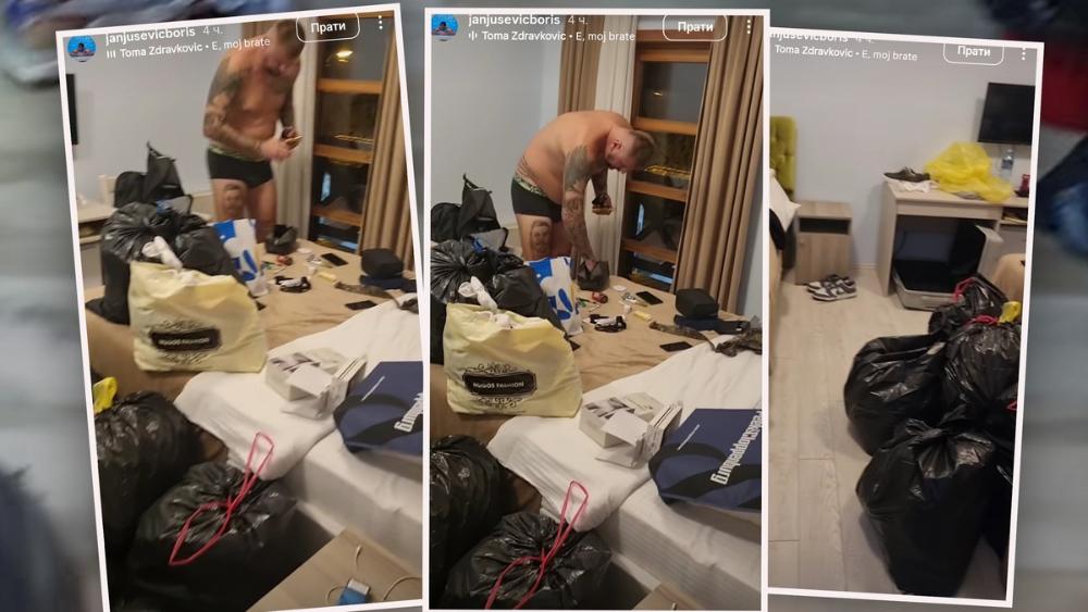 SPAKOVAO 14 CRNIH KESA ZA ULAZAK U ELITU 9 Brat snimio Janjuša pred rijaliti: Ljudi gledaju i ne veruju