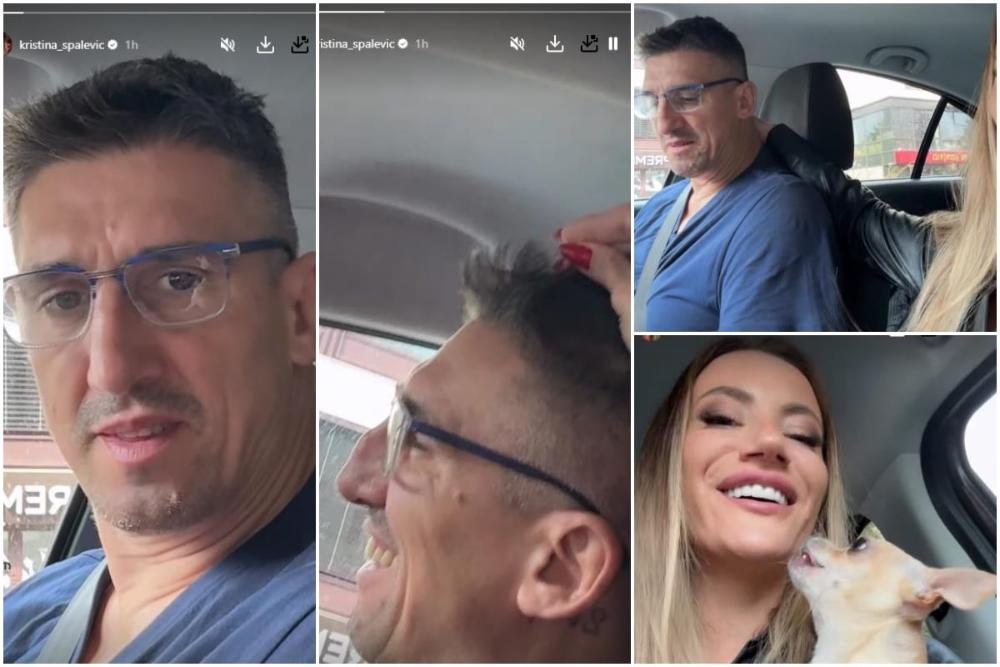"IŽIVLJAVANJE" Kristina Spalević ispevala Kristijana, on ne prestaje da se smeška (VIDEO)