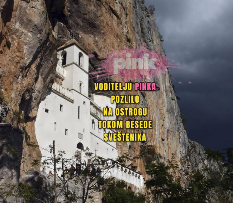 VODITELJ PINKA SE SRUŠIO NA OSTROGU: Pozlilo mu dok je sveštenik govorio