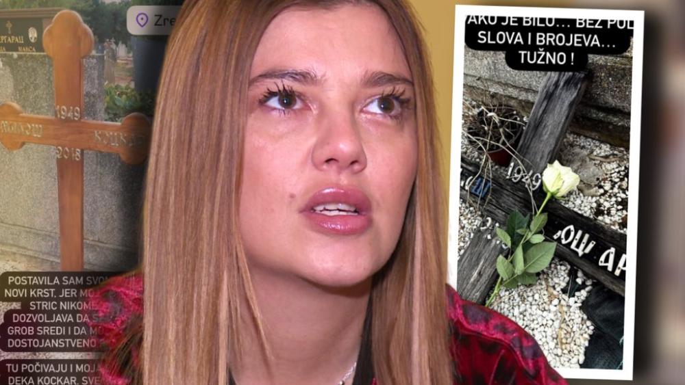 Kija Kockar posetila očev grob! Totalno preuredila sve, pa se oglasila: Postavila sam mu novi krst, jer moj stric NIKOME NE DOZVOLJAVA DA... (FOTO)
