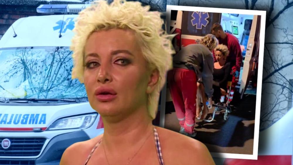 UZNEMIRUJUĆI KADROVI S LICA MESTA! Nakon što se u vidno alkoholisanom stanju valjala po ulici, po Keti došla HITNA POMOĆ! (FOTO+VIDEO)