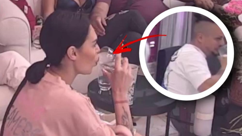 Ne može da se suzdrži! Mina dala Terzi piće, on odmah uradio OVO (VIDEO)