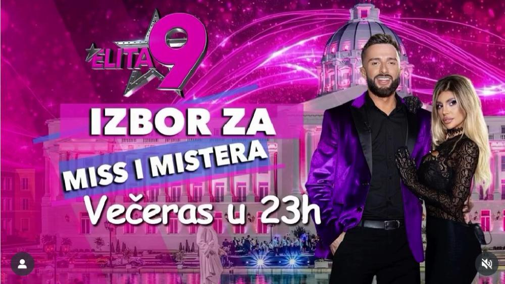 VEČERAS U ELITI IZBOR ZA MISICU I MISTERA!