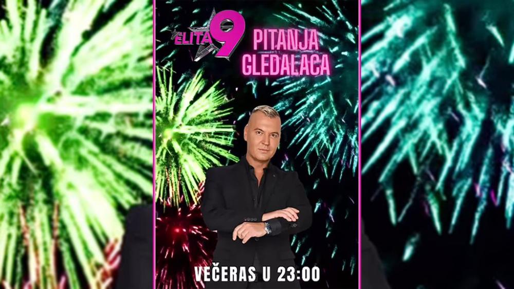 ELITA 9✨: Večeras PITANJA GLEDALACA sa Milanom Miloševićem 📺