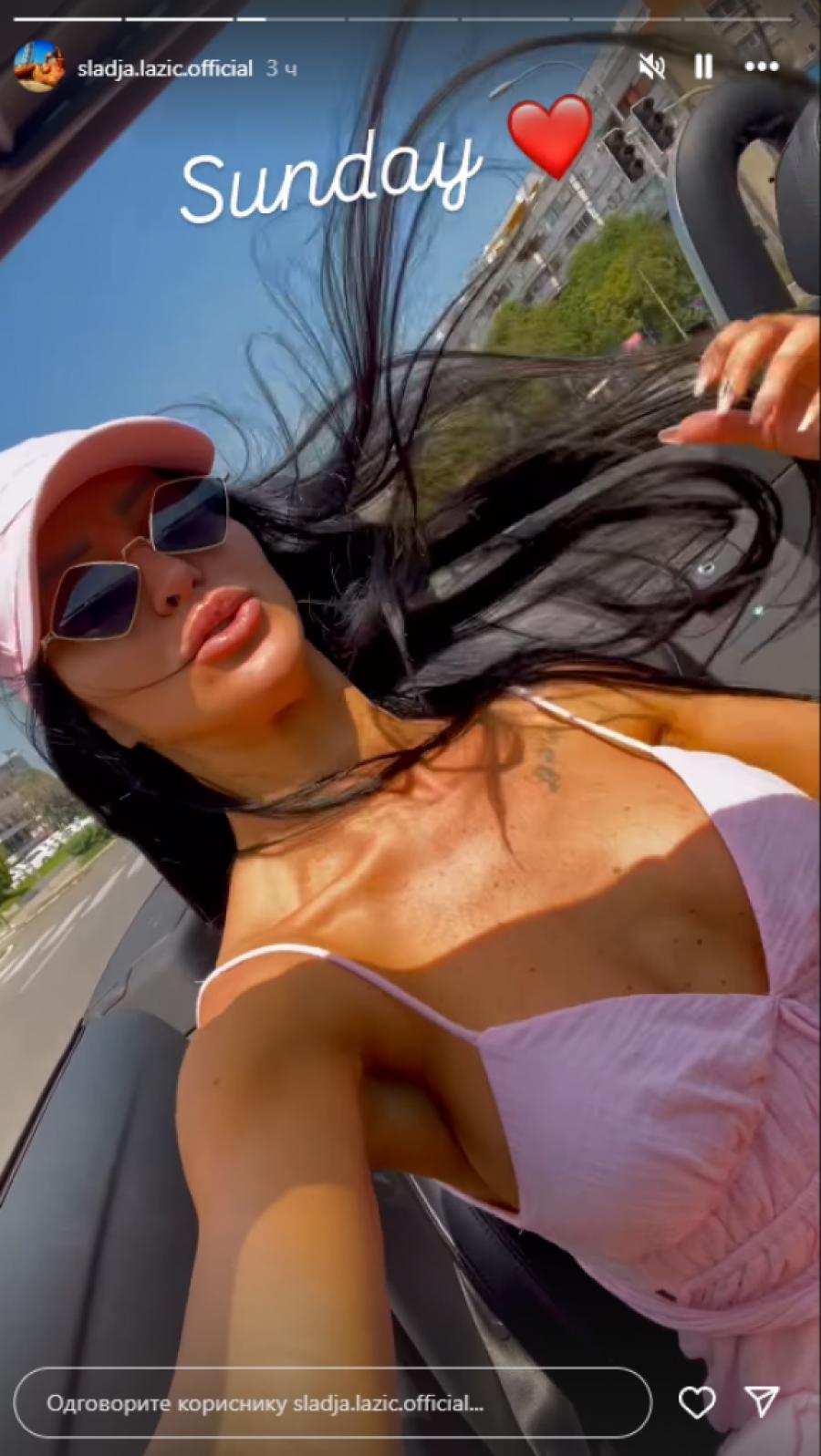 SLAĐA ŠOKIRALA SVE NOVOM OBJAVOM! Poršelina se baškari u skupocenom automobilu, pa poslala BRUTALNU PORUKU! (VIDEO)