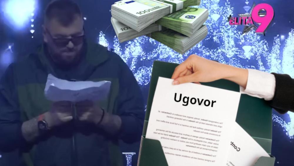 Otkriveni zabranjeni detalji Janjuševog ugovora: Evo koliko je dobio za "Elitu 9", a jedan deo novca neće ići njemu