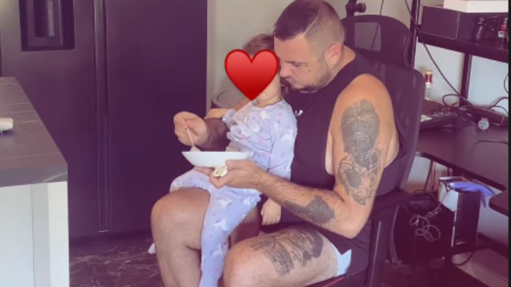 Filip Car se ne odvaja od ćerke pred ulazak u Elitu 10: Objavio snimak susreta