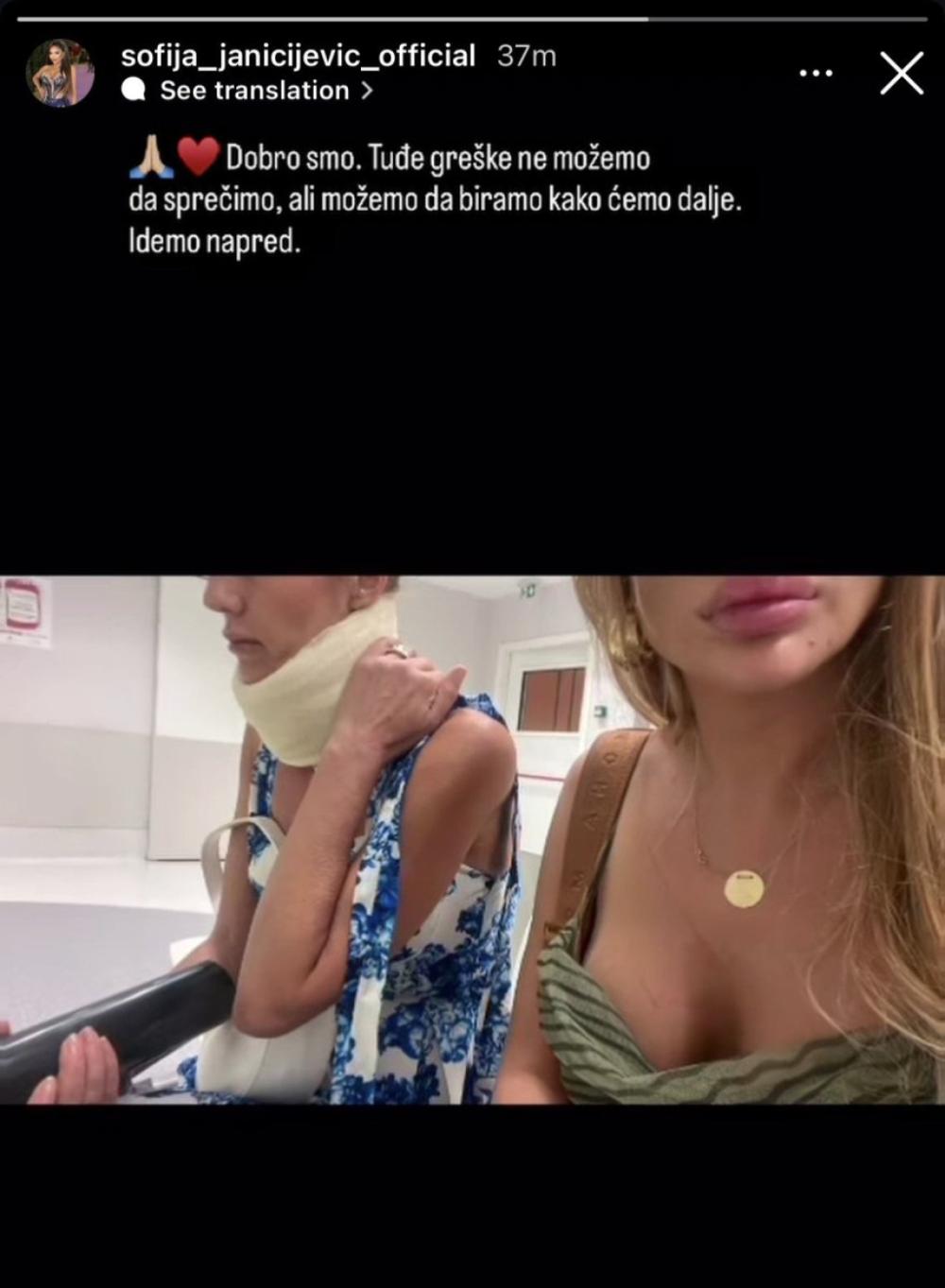 Sofija Janićijević imala saobraćajnu nezgodu! Starleta hitno primljena u Urgentni centar