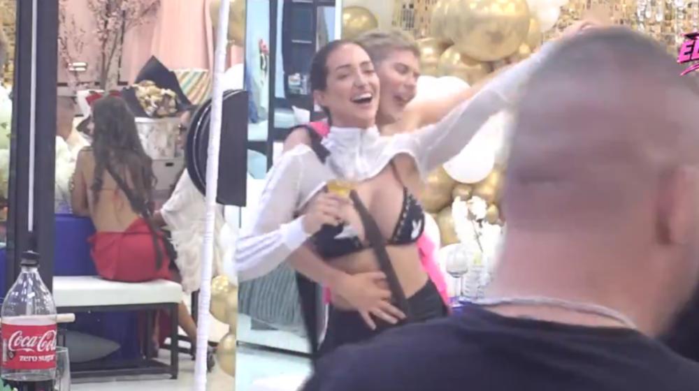 Perverzije u programu uživo: Zgrabio vrelu crnku za silikone, pa joj prišao sa leđa (VIDEO)