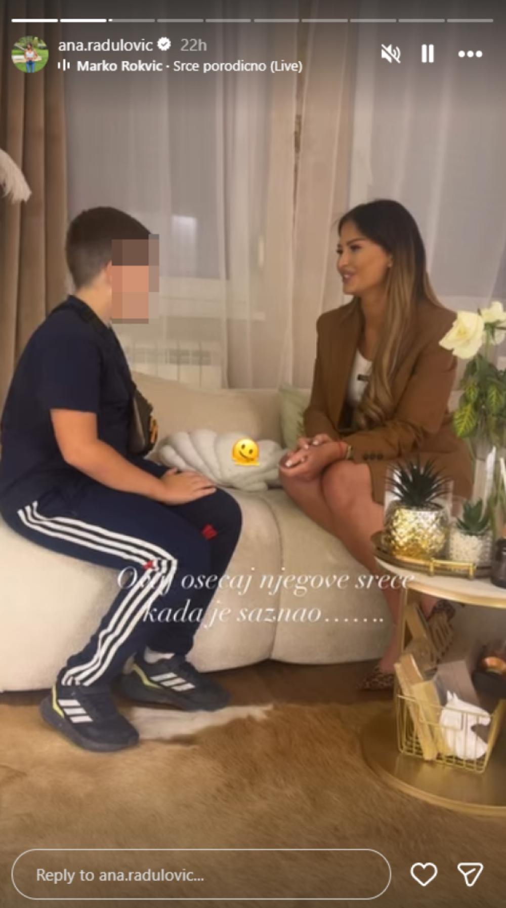 Saopštila sinu radosne vesti! Ana Radulović sve objavila: "Osećaj sreće kad je saznao..."