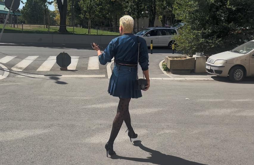 UROŠ DOŠAO NA SUD U SUKNJICI, ONI GA IZBACILI! Stanić trčkara u štiklama po Beogradau i hitno traži samo jedno