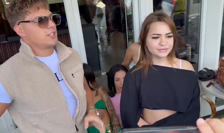PAO PRVI POLJUBAC, PA ODMAH PUKLA SVAĐA! Mali Velja i Jovana napravili SKANDAL ispred karantina, rijaliti pre rijalitija (VIDEO)