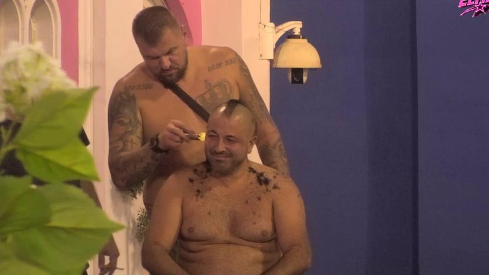 URNEBESNO! PALO PRVO ŠIŠANJE! Janjuš ošišao Bureka, pa otkrio gde je primetio najviše dlaka (VIDEO)