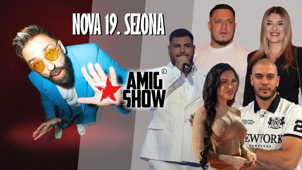 SPEKTAKL ZA POČETAK 19. SEZONE 'AMI G SHOW'-a! Četvoro rijaliti šampiona otvara najnoviju sezonu, a stiže i Đole iz 'Pinkovih zvezda' sa Viral bendom!
