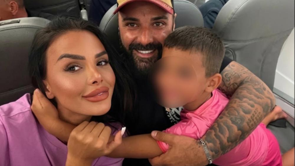 Aleksej zagrlio Luku, Anita sve uslikala: Evo kakav odnos njen sin ima sa budućim očuhom (FOTO)