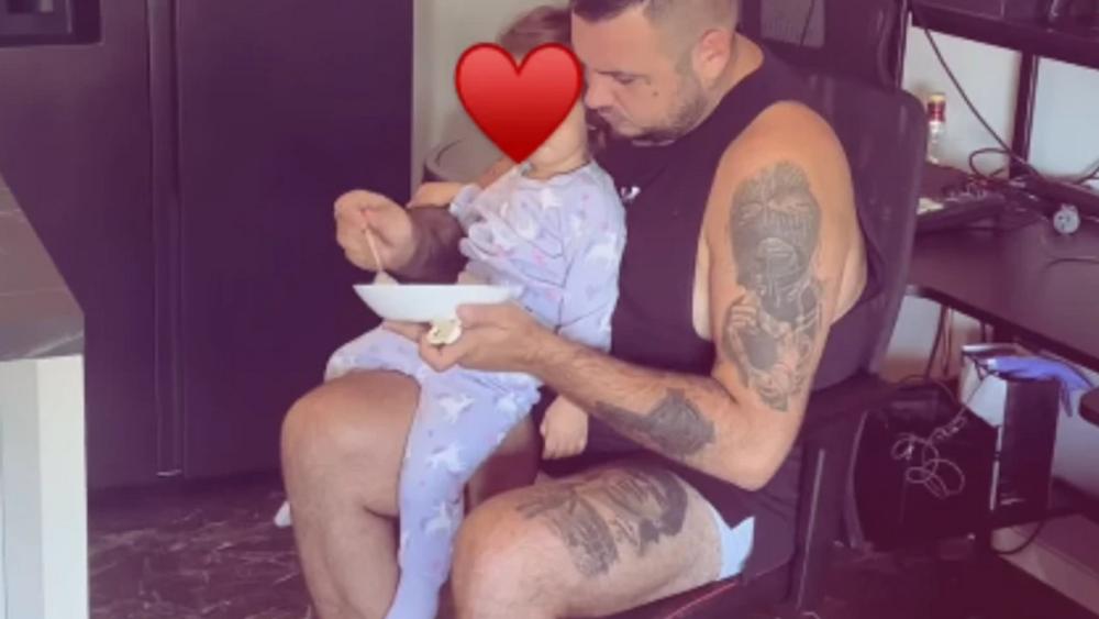 Najemotivnija scena pred ulazak u "Elitu 10" - Filip Car se oprašta od ćerke Leone
