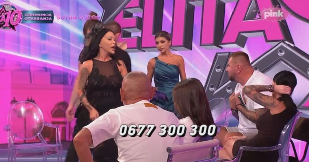 Potpuni kolaps u emisiji, Janjuš uleteo u studio: Kačavenda slomila čašu i nasrnula na njega, prekinut program