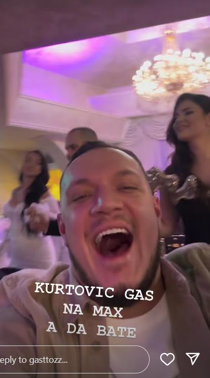 ANĐELA I GASTOZ NA SVADBI U JEKU SKANDALA O RASKIDU Reperu upala u kadar, snimio je kraičkom kamere, a onda se desilo ovo! (FOTO)