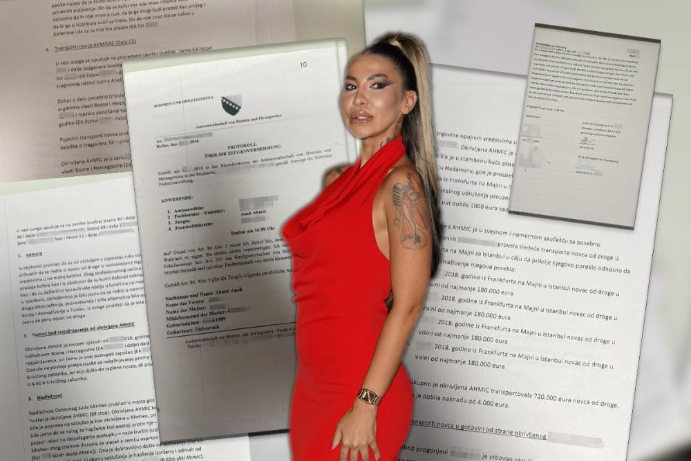 DOKAZNI MATERIJAL DA JE ANELI BILA DEO KRIMINALNE GRUPE! Starleta za klanove prenele 720.000 evra, ovo su svi neobjavljeni detalji