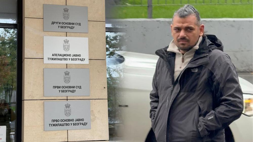 Bora Santana stigao u sud! Čeka ga suočavanje sa Milicom Kemez povodom  razvoda (FOTO+VIDEO)