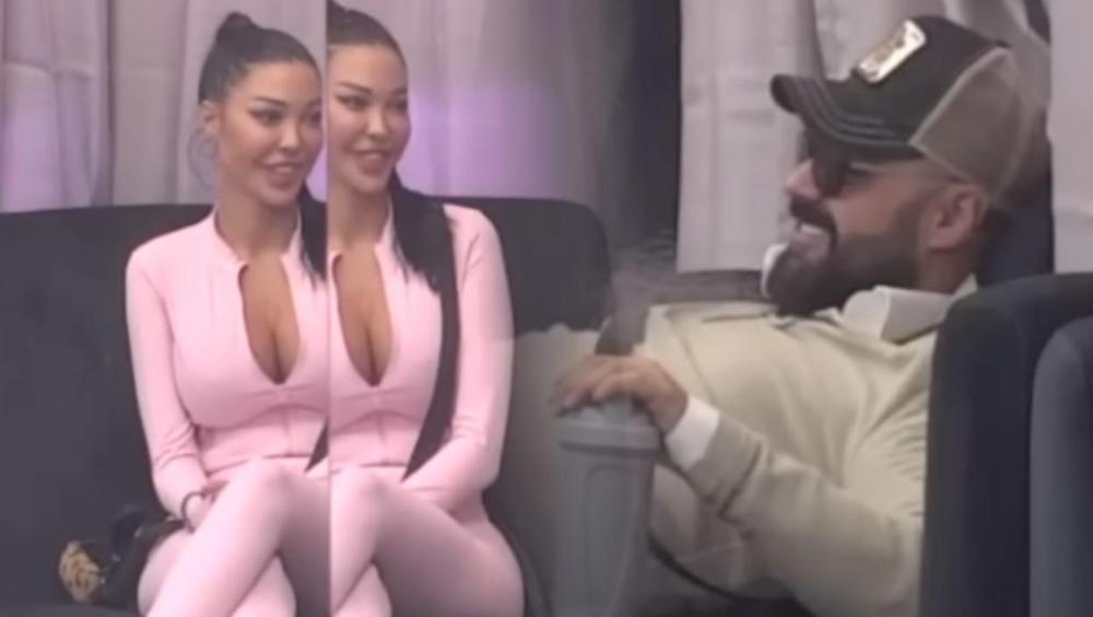 Maja i Luka seli jedno pored drugog, pa se smeškali i razmenjivali poglede - kamera ih uhvatila (VIDEO)