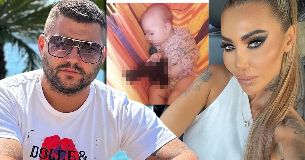 Šokantne slike! Anelinoj ćerkici stavljali pištolj u krevetac, Asmin besan! Isplivala jeziva fotografija Nore